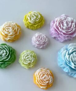 Moule en Silicone Fleur 3D